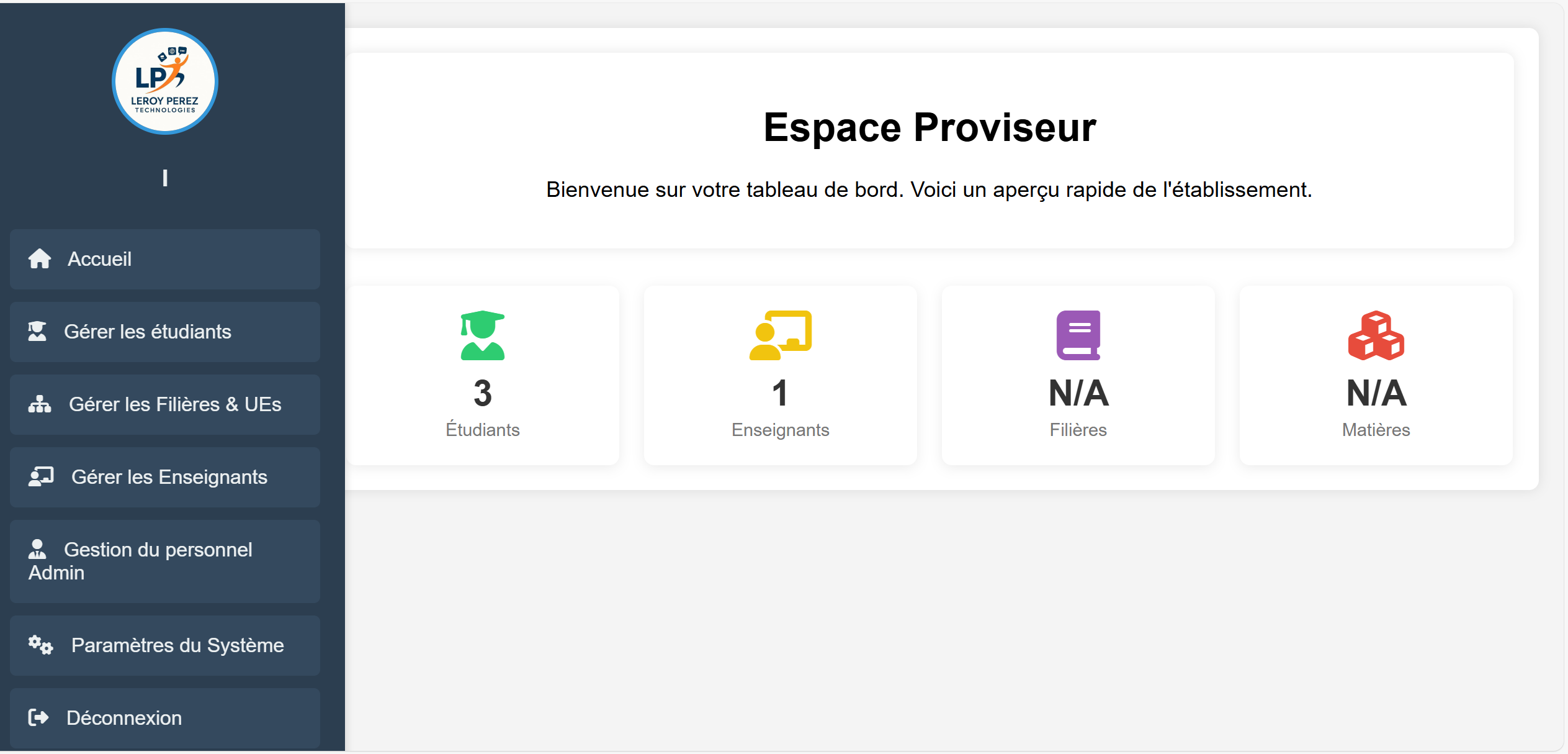 Système de Gestion Scolaire