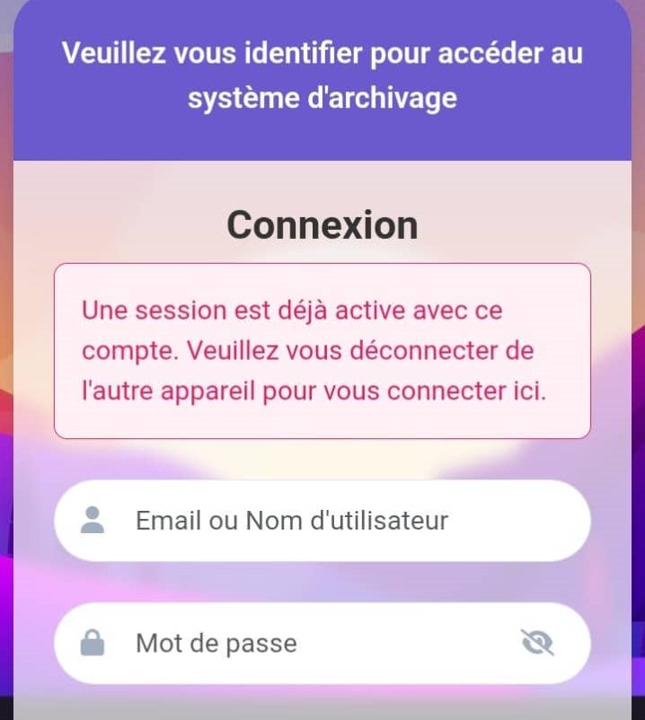 Gestion des sessions utilisateur